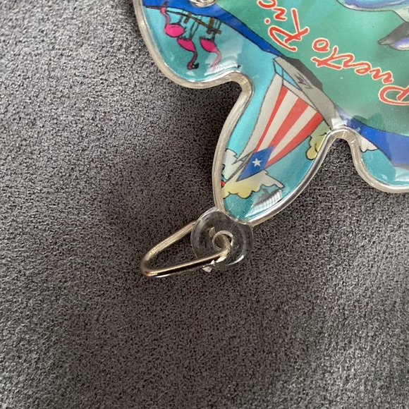Puerto Rico turtle marine life keychain accessory - Picture 10 of 15